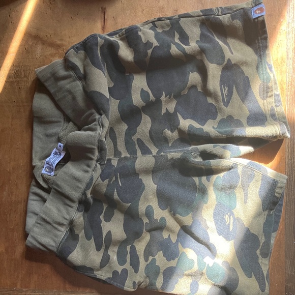 1st Bape camo shorts used